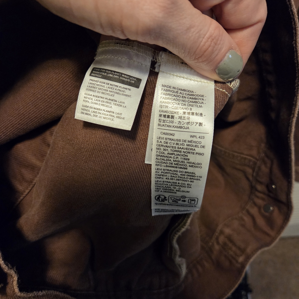 Levi's Brown Denim Jacket for Men - Picture 4 of 6